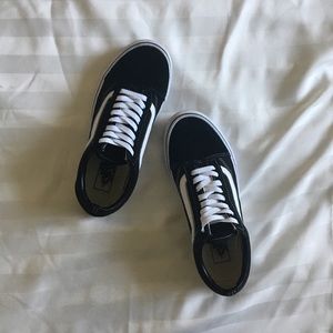 Black/White Old Skool Vans